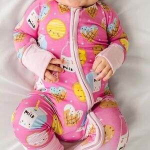 Little Sleepies Zippy Cookies and Milk 6-12m